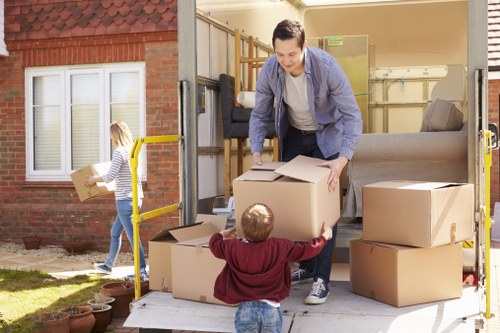 Man and van service in Bromley handling a local home move
