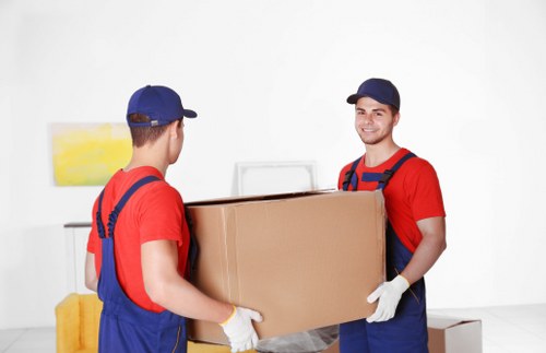 Office removals team planning a Bromley business relocation