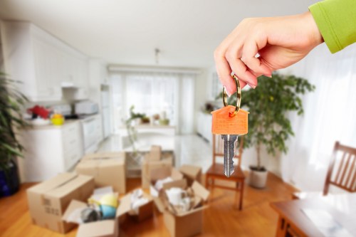 Commercial moving team planning a Bromley business relocation