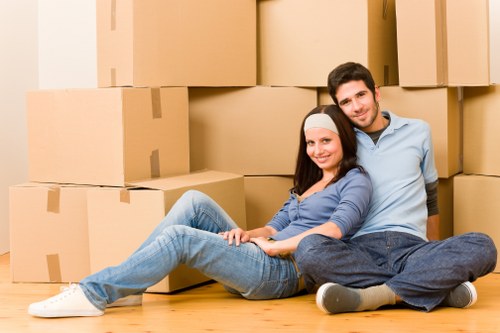 Commercial packing cartons and archive boxes for a Bromley business move