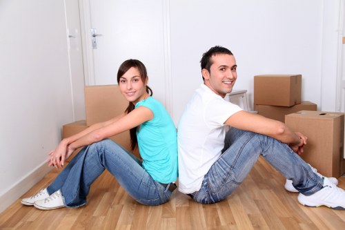 Bromley flat move with access and stairway planning