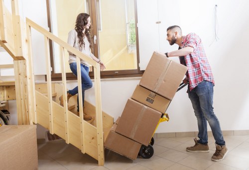 Moving truck for residential and commercial removals in Bromley