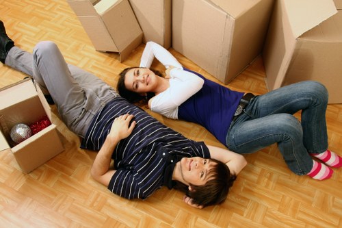 Commercial man and van transport for a Bromley business