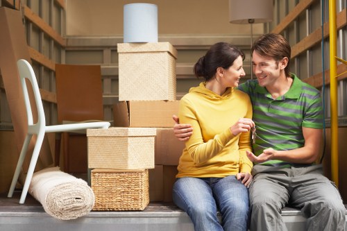 Commercial removals setup for an office move in Bromley