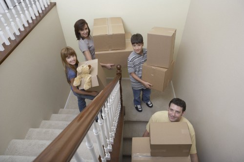 Commercial office move transport setup in Bromley